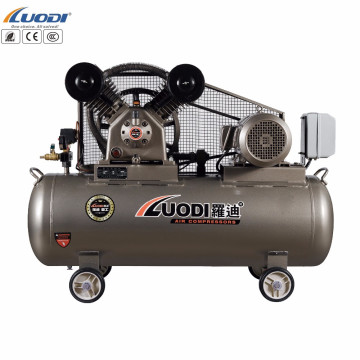 2hp 100L car portable piston electric industry belt driven air compressor